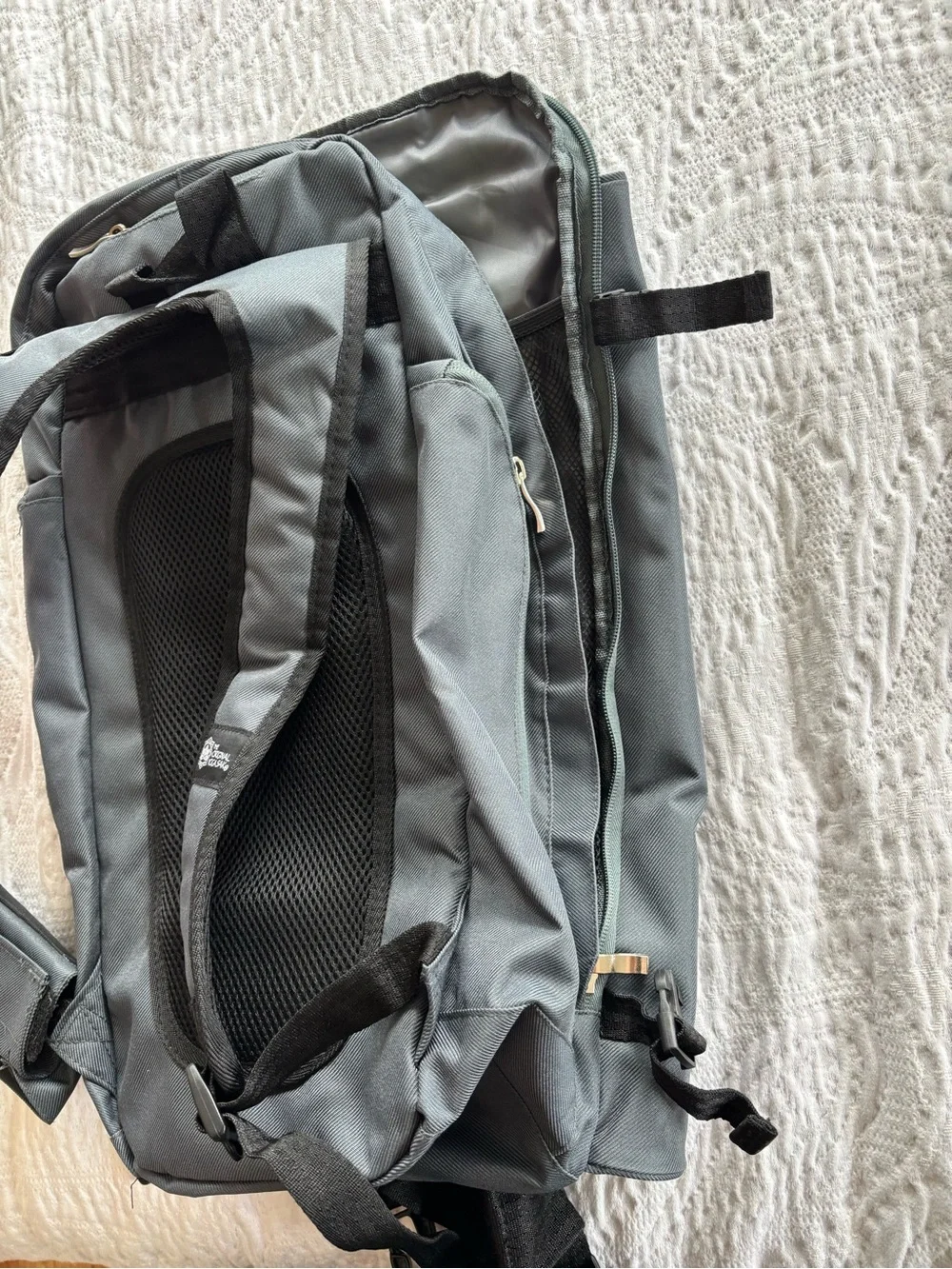 The Original Yoga Sak Yoga Mat Backpack Gym Bag in Charcoal Grey